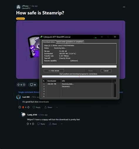 is steamrip safe|SteamRip is NOT safe (at least from my experience) : r/Piracy.